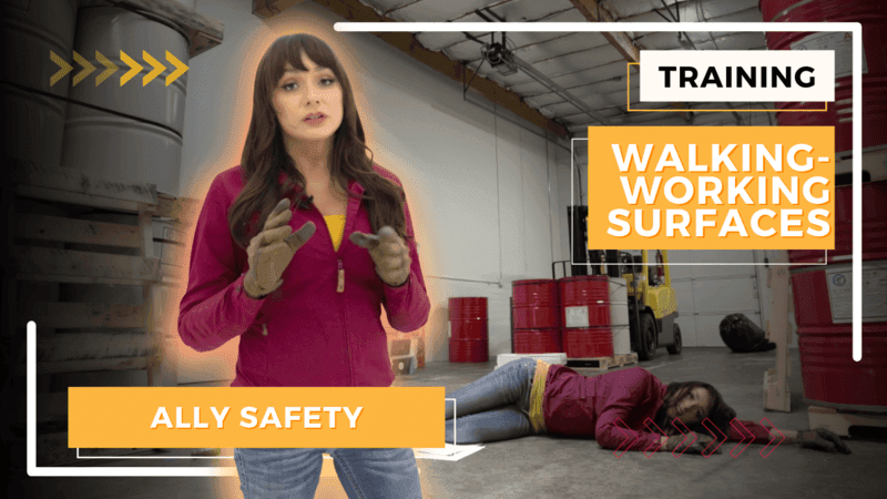 Walking-Working Surface Safety Training - FR