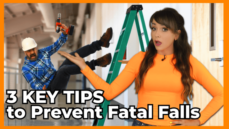 3 Key Tips to Prevent Fatal Falls Toolbox Talk