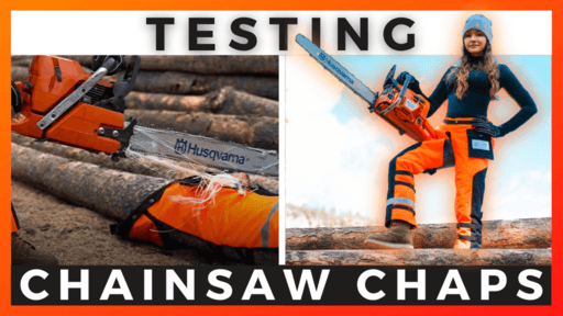 Testing Chainsaw Chaps Toolbox Talk